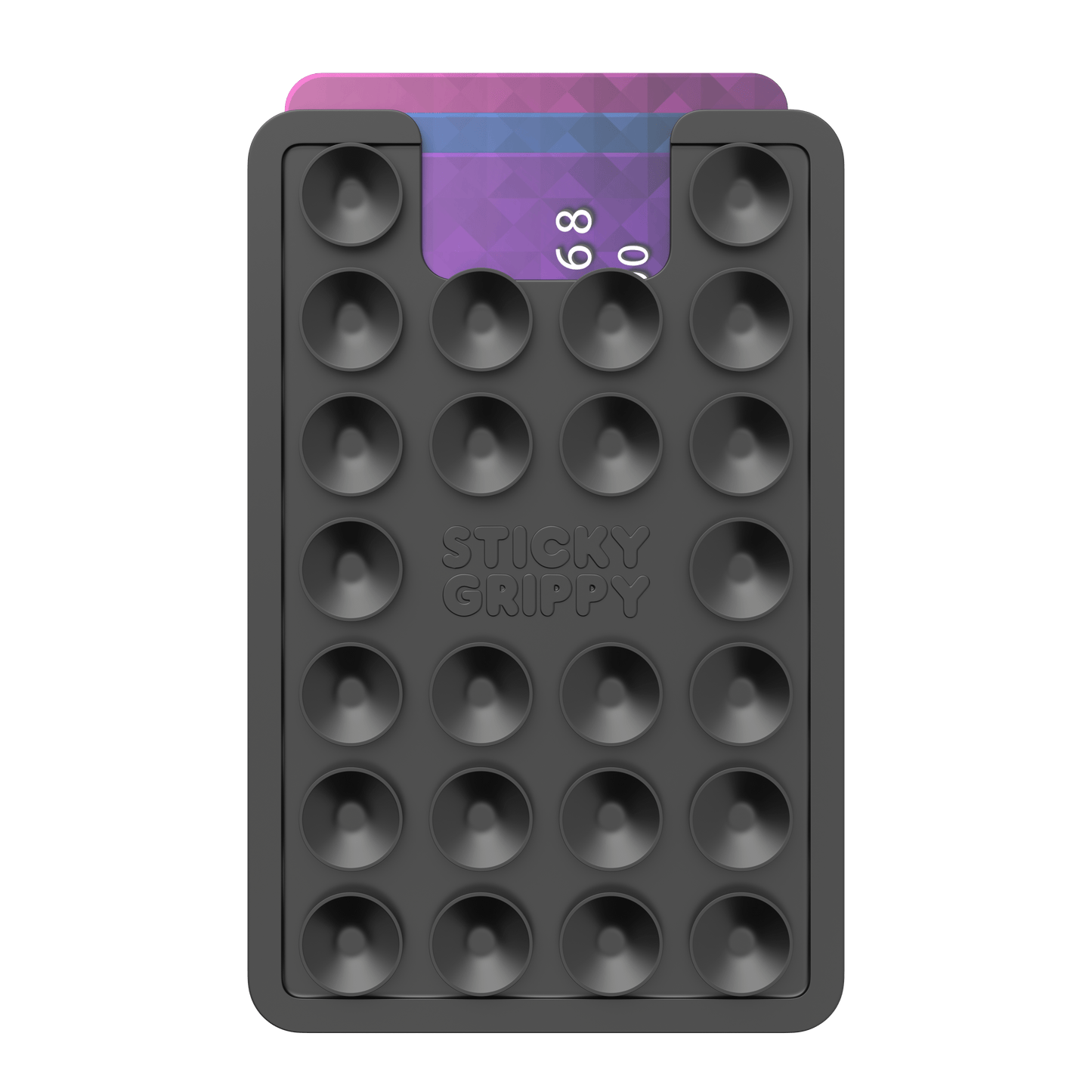 Black Card Holder StickyGrippy