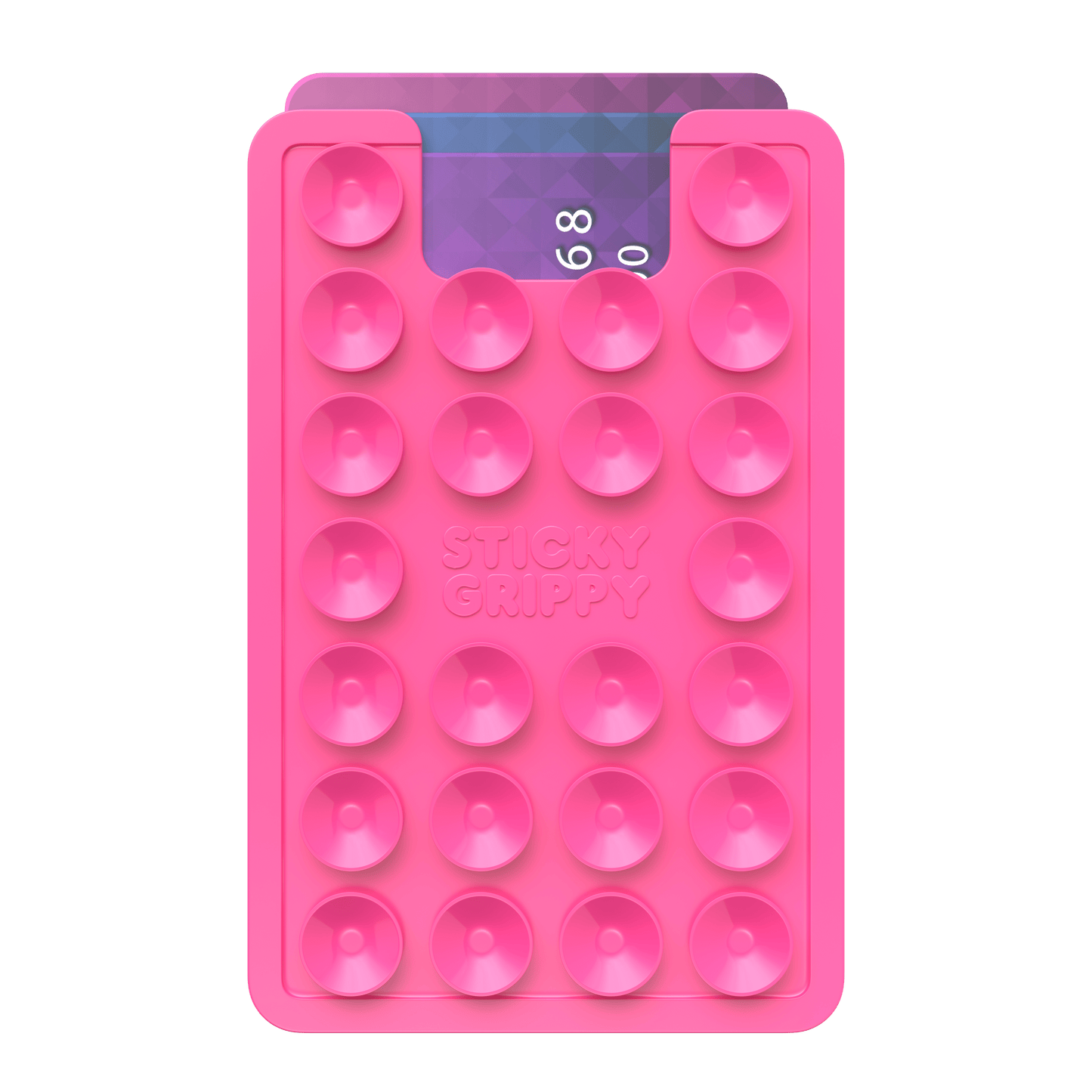 Pink Card Holder StickyGrippy