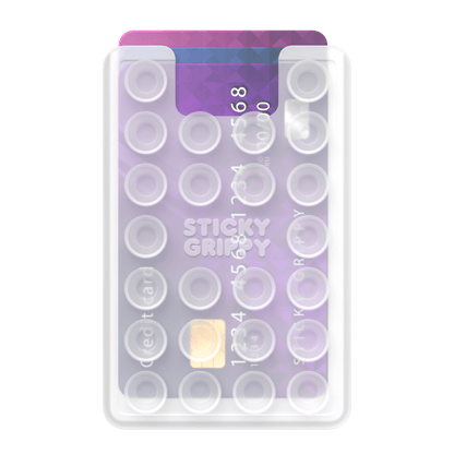 Translucent Card Holder StickyGrippy